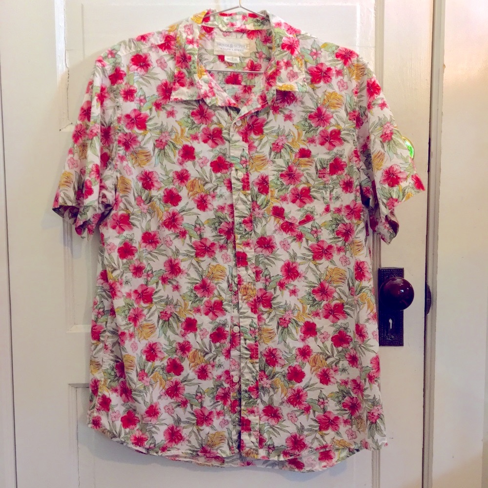 Denim & Supply Ralph Lauren Floral Shirt